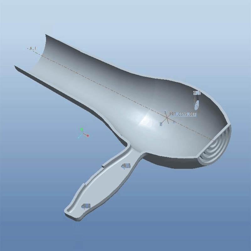 Hair Dryer Moulding
