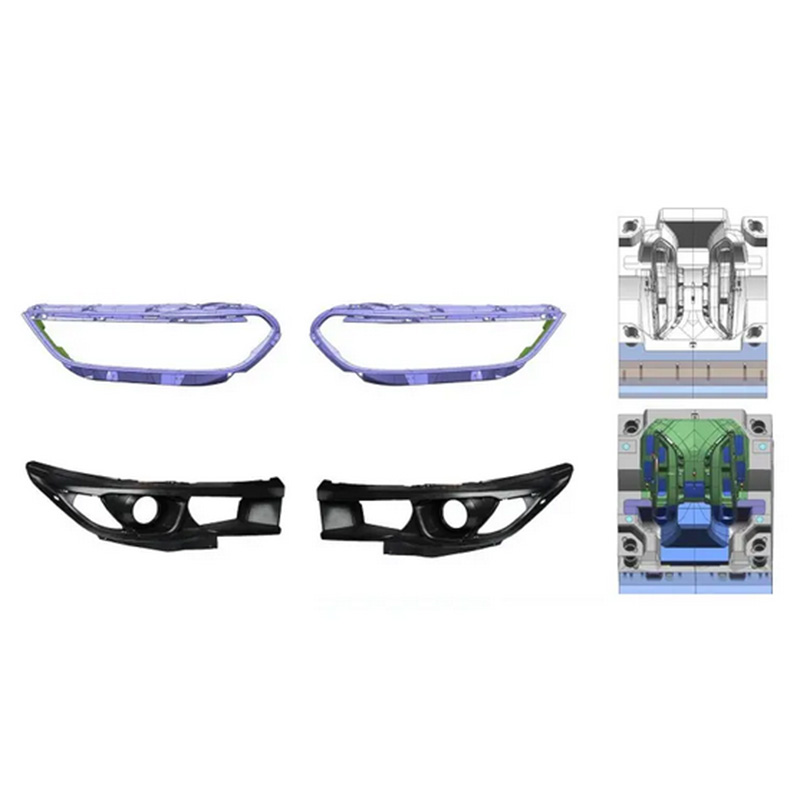 Car Front And Rear Lights Molding