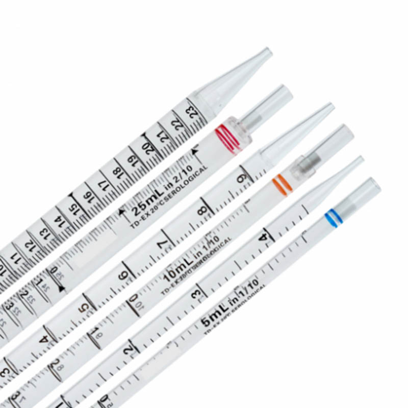 Plastic serological pipettes molding