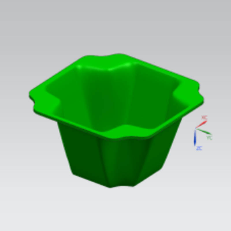 Flowerpot molding