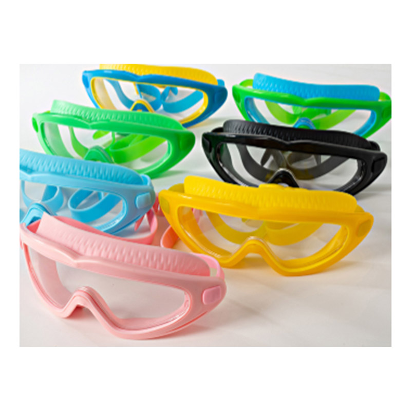 Swimming Goggles and Lenses and Glasses Straps Molding