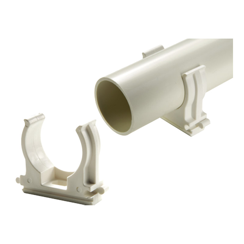 Plastic pipe holders molding