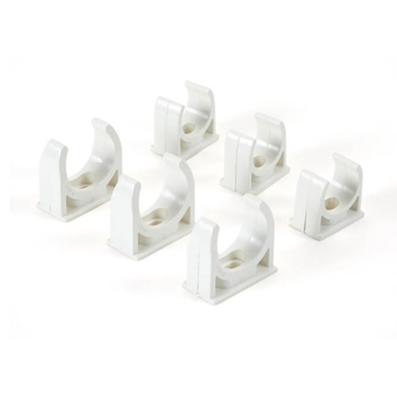 Plastic pipe holders molding