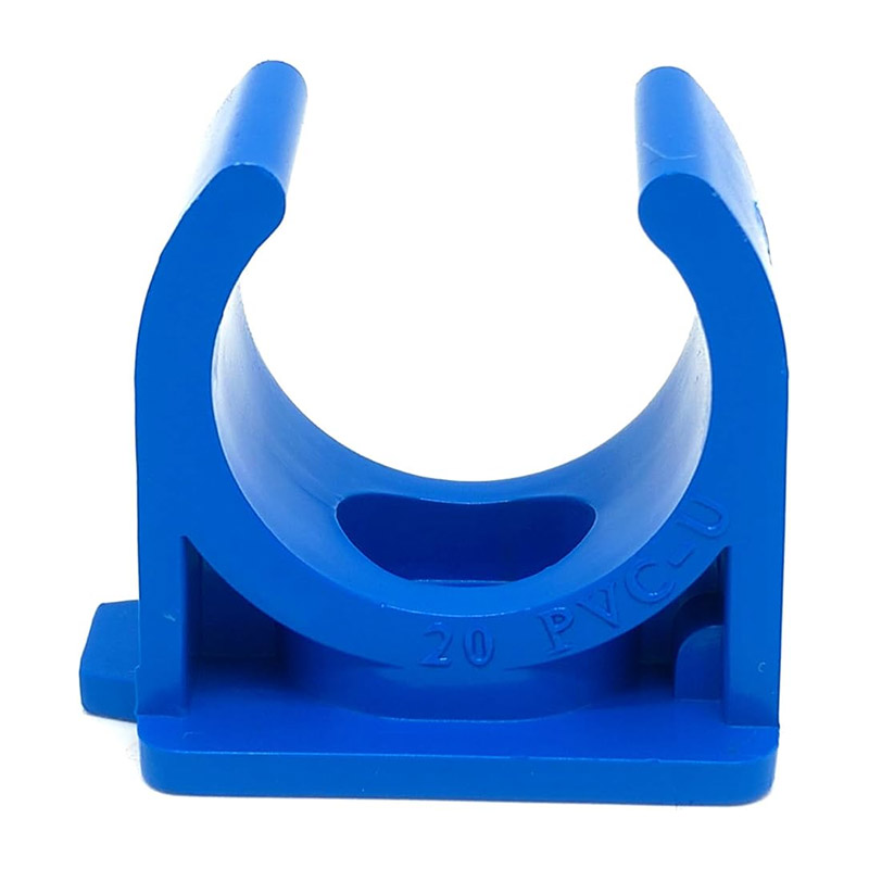 Plastic pipe holders molding