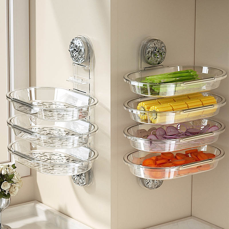 Food preparation rack molding